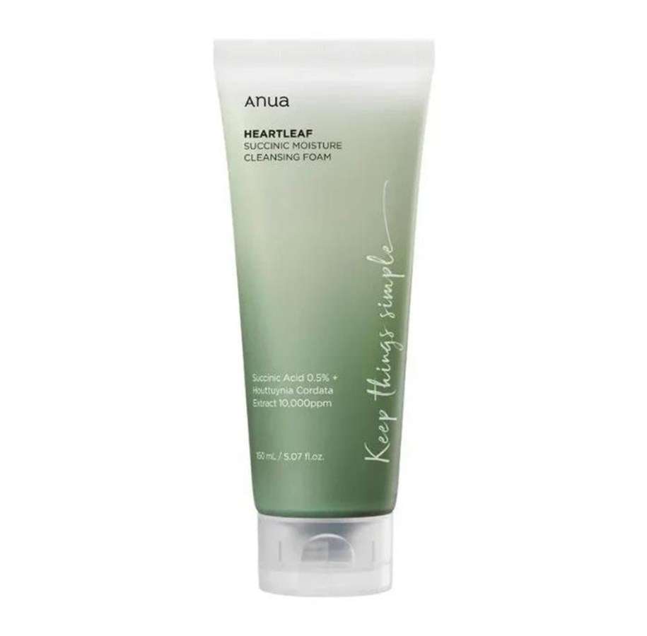 Gesichtspflege - Anua Heartleaf Succinic Moisture Cleansing Foam - 8809640733659