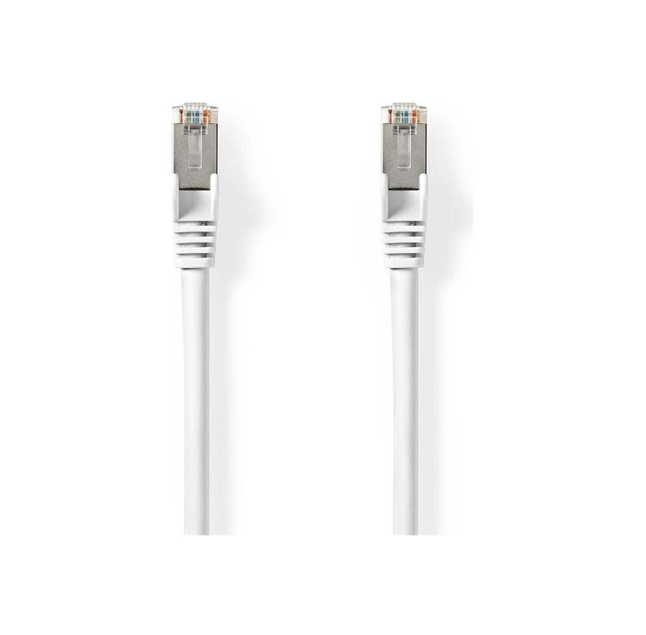 Netzwerk - Kabel - Nedis CCGL85520WT05 networking cable - Weiß - 0.5m - CCGL85520WT05