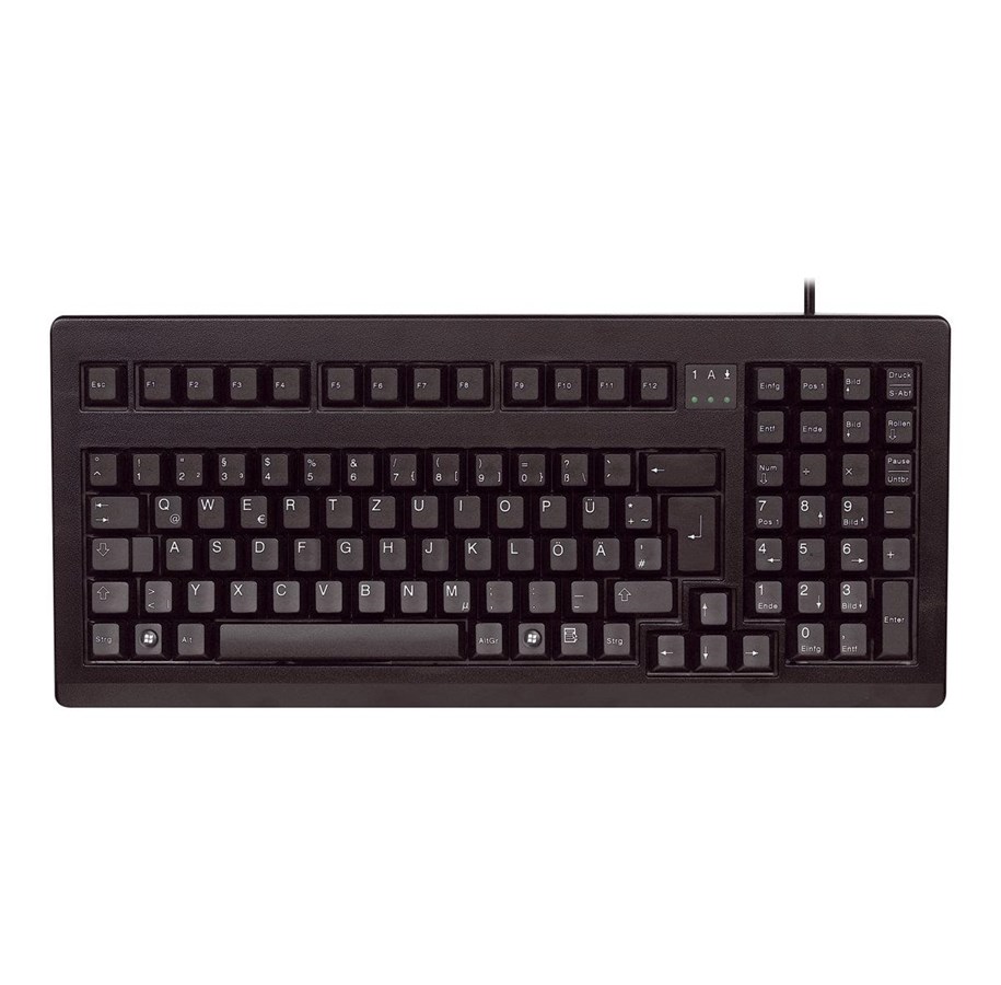 Tastaturen - Cherry MX1800 - Tastatur - Englisch (US) - Schwarz - G80-1800LPCEU-2