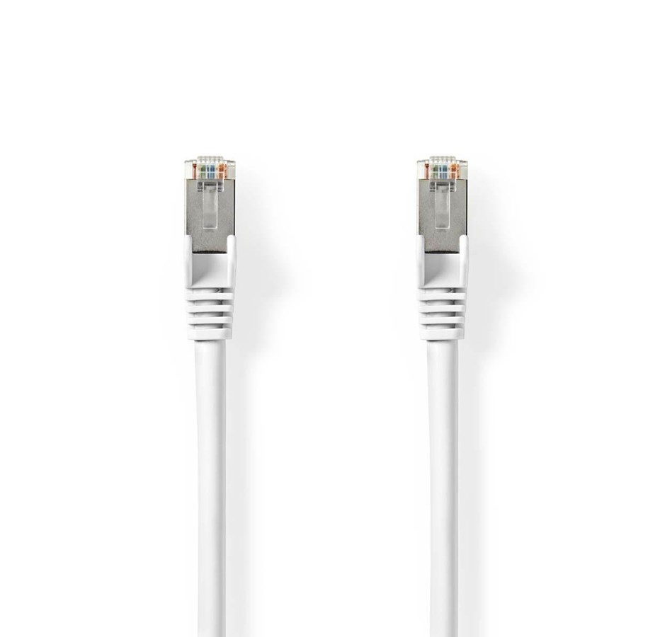 Netzwerk - Kabel - Nedis CCGL85520WT50 networking cable - Weiß - 5m - CCGL85520WT50