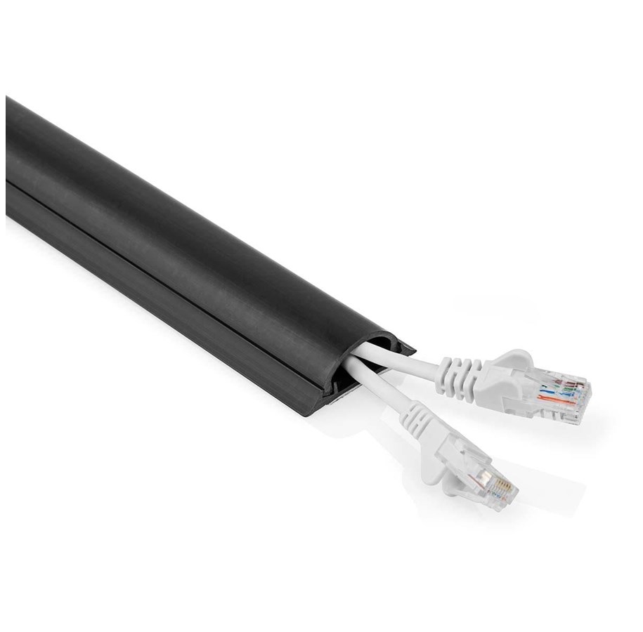 Kabelkanal / Kabelschlauch - Nedis CMDT4516BK1500 cable organizer - CMDT4516BK1500