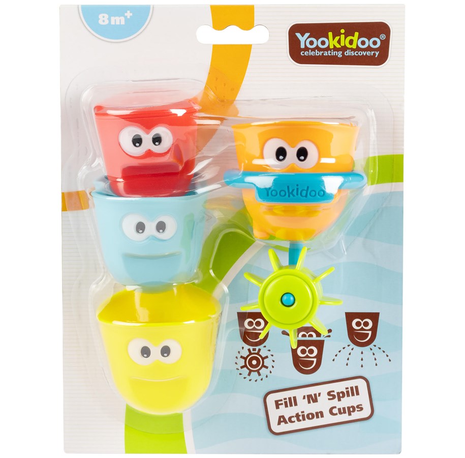 Wasserspielzeug - Yookidoo Fill 'N' Spill Action Cups - YO40261