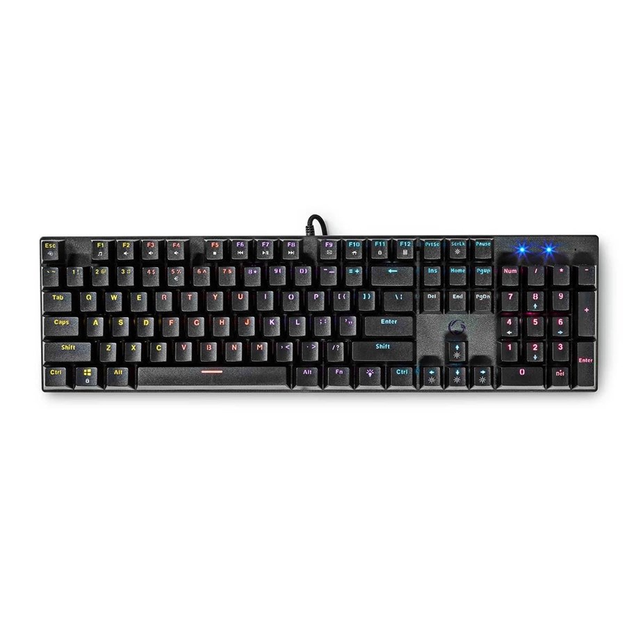 Tastaturen - Nedis GKBDM110BKUS keyboard - GKBDM110BKUS