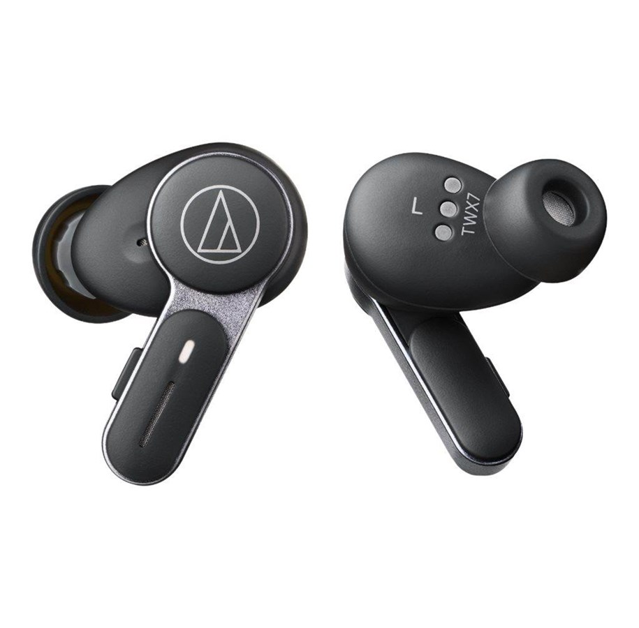 Kopfhörer/Headsets - Audio-Technica ATH-TWX7 - true wireless earphones with mic - ATH-TWX7BK