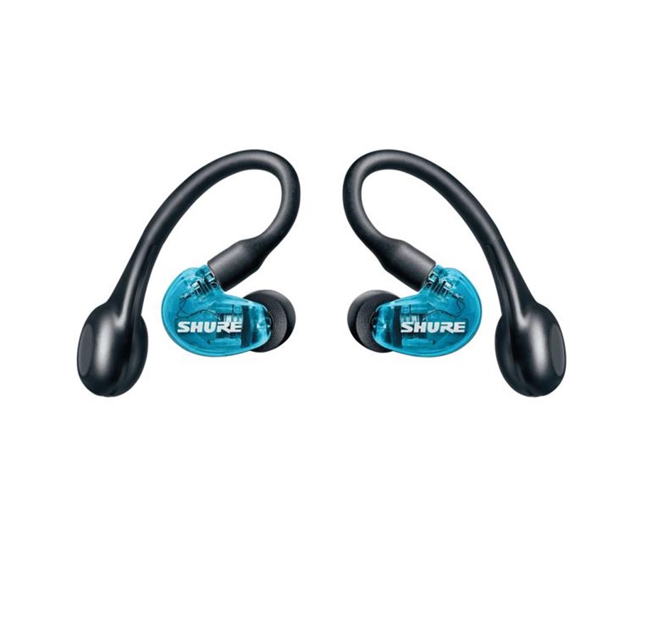 Kopfhörer/Headsets - Shure AONIC 215 G2 - Wireless - 37 dB Sound Isolation - Blue - SE21DYBL+TW2-EFS