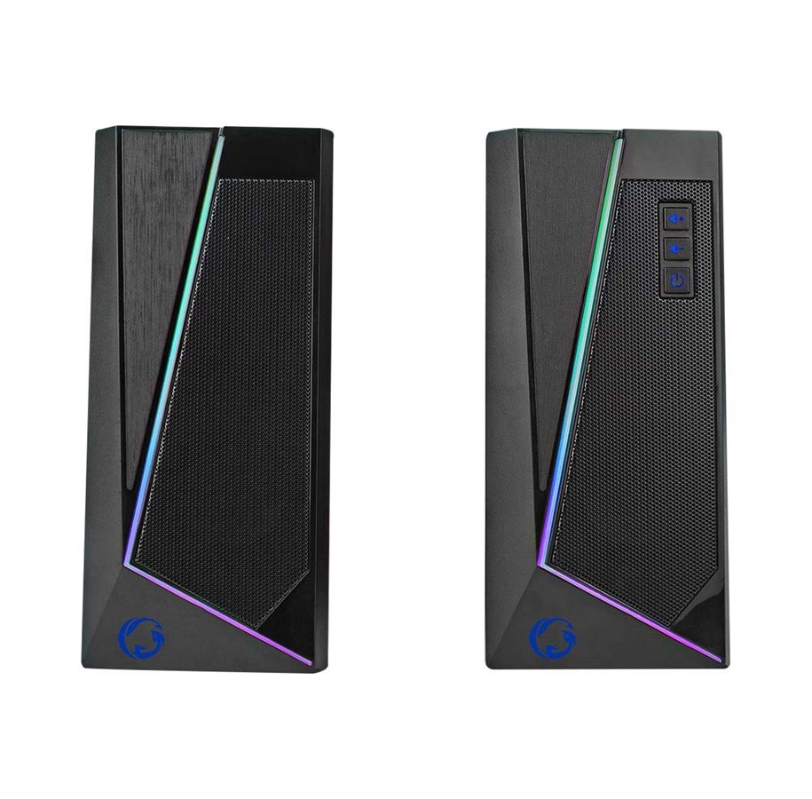 PC Lautsprecher - Nedis Gaming GSPR31020BK - speakers - for PC - 2.0 PC-Lautsprecher - GSPR31020BK