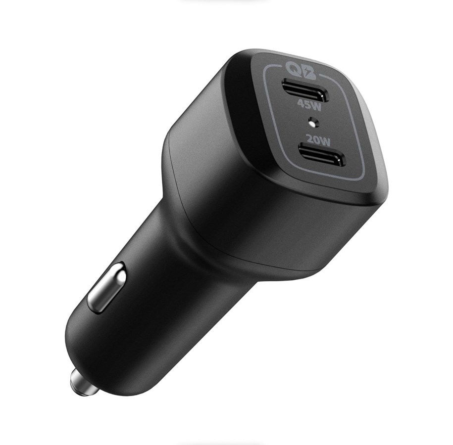 Handys - Adapter und Ladegeräte - Spigen PowerArc ArcStation Car Charger - black - 65Watt - ACP02562