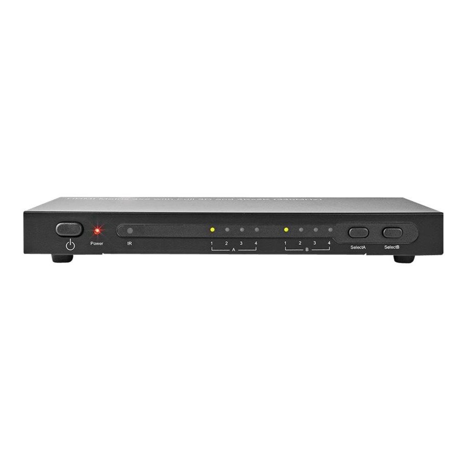 Video Audio Switcher - Nedis VMAT3462AT 4x2 matrix switcher - VMAT3462AT