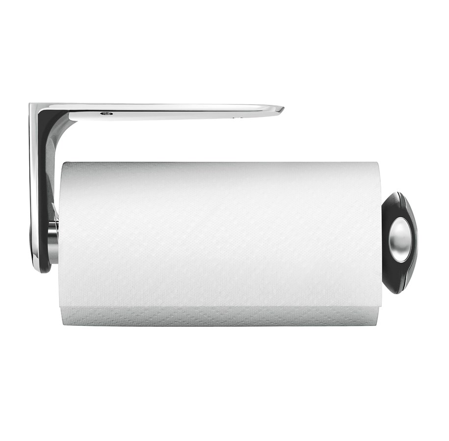 Küchenzubehör - Simplehuman Wandhalterung für Küchenrollen, gebürsteter Edelstahl - KT1086