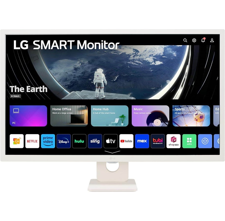Monitor - 32" LG MyView 32SR50F-W - 1920x1080 (FHD) - IPS - Smart Monitor - 32SR50F-W