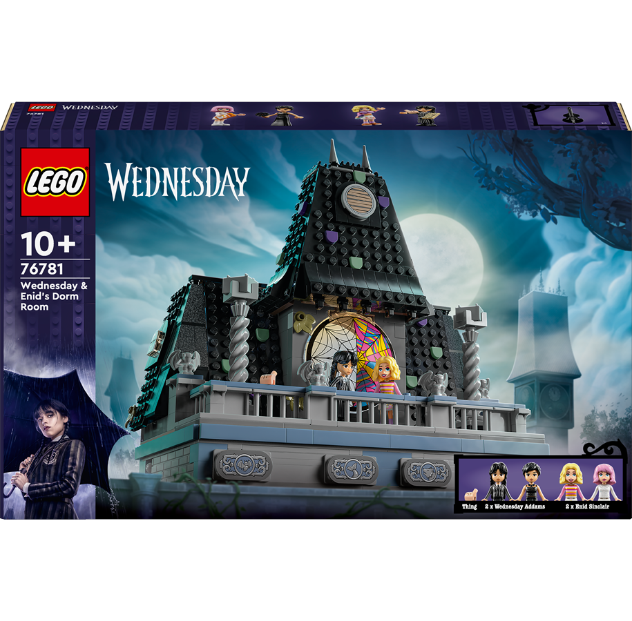 LEGO®  - LEGO 76781 Wednesdays und Enids Zimmer im Studentenwohnheim - 76781