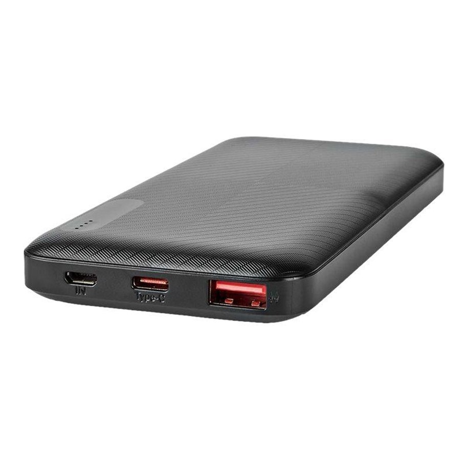 Powerbank (Akku) - Nedis UPBKPD10000BK Powerbank (Akku) - schwarz - 10000 mAh - UPBKPD10000BK