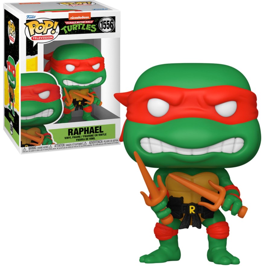 Merchandise - Funko! - POP Vinyl TMNT Raphael - Figur - 78051