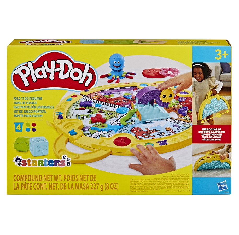 Bausets - Play-Doh Fold & Go Playmat Starter Set - F91435L00