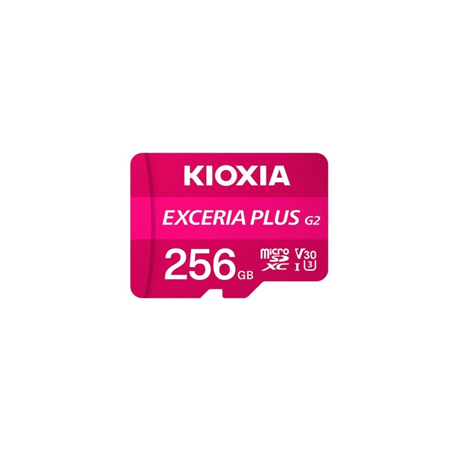 Speicherkarten - Kioxia EXCERIA Plus G2 MicroSD/SD - 100MB/s - 256GB - LMPL2M256GG2