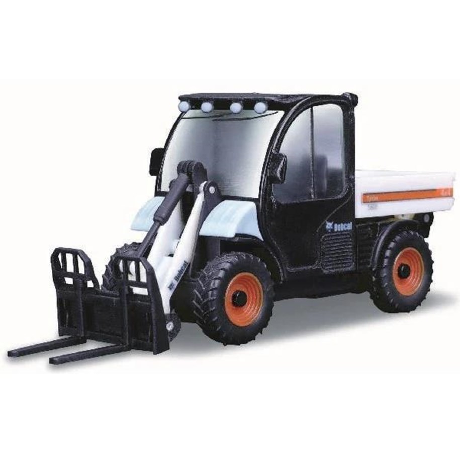 Spielzeugauto - Bburago Bobcat Toolcat 5600 with Pallet Fork - 141531