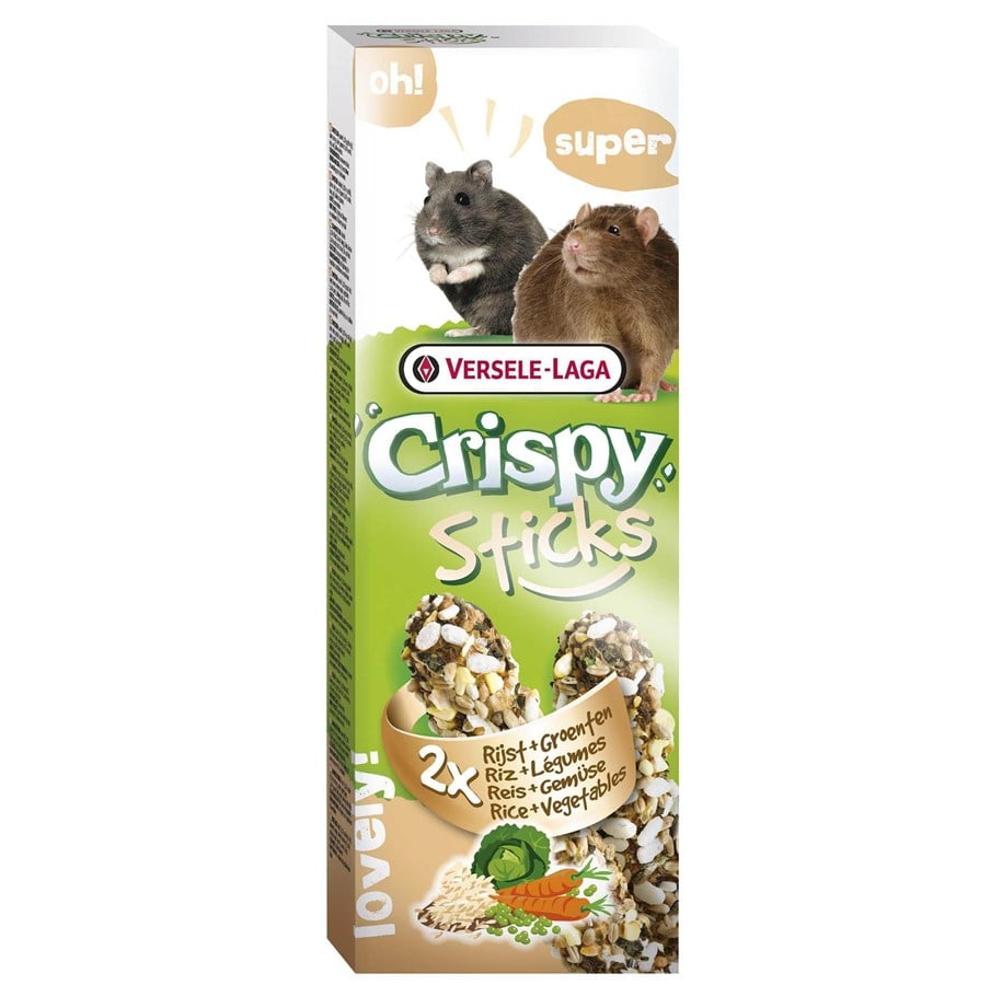 Nagetiere - VERSELE-LAGA Sticks Hamsters-Rats Rice & Vegetables 110g - 510.0126