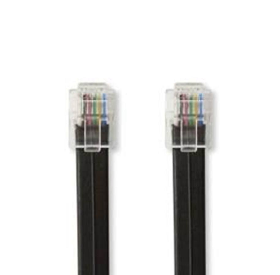 Telefon-Kabel - Nedis TCGL90300BK10 telephone cable - TCGL90300BK10