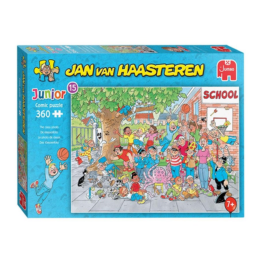 Puzzle - Jan van Haasteren Jigsaw Puzzle Junior Class photo 360 pcs. 2D Puzzles - 1110100036