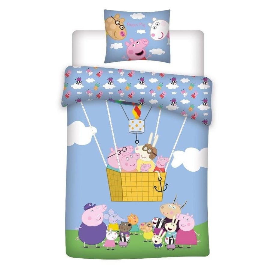 Merchandise - Peppa Pig - Junior Size 100x140 cm - Bettwäsche - 5740007818530