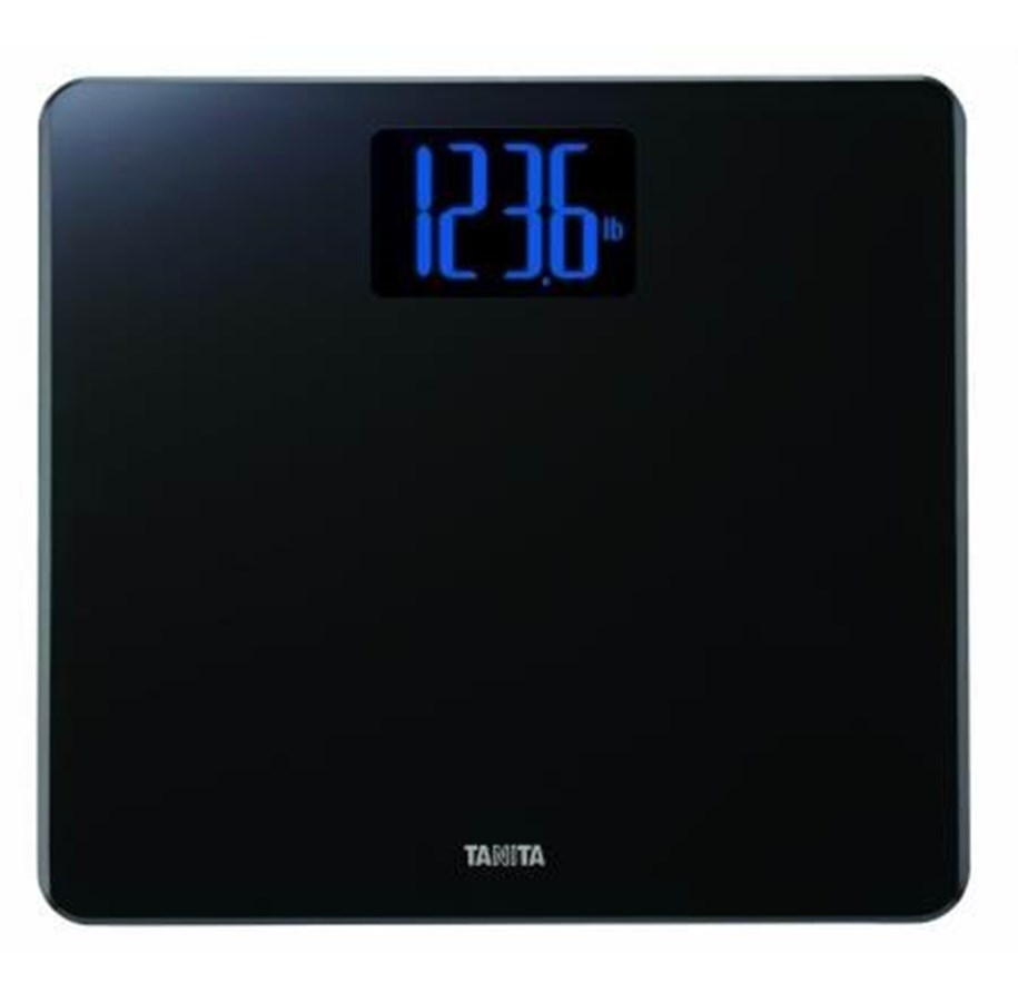 Personenwaagen - Tanita Badezimmerwaage HD-366 - Black - HD366BK36