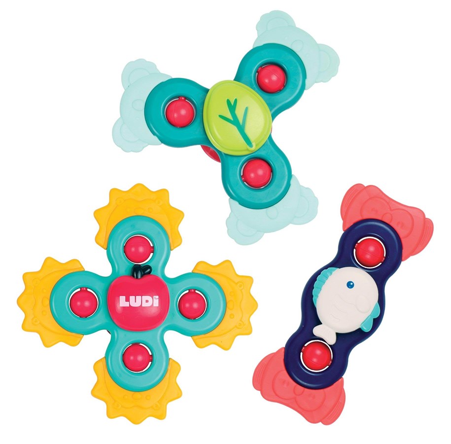 Baby Spielzeug - LUDI Baby Spinners - LU30095