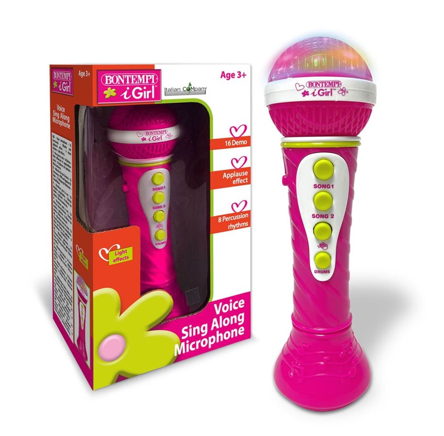 Musik - Bontempi Voice microphone with light effect - 412072