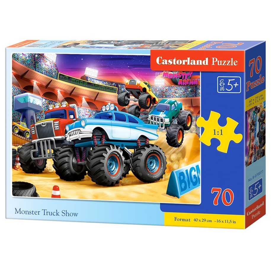 Puzzle - Castorland Monster Truck Show - B-070077