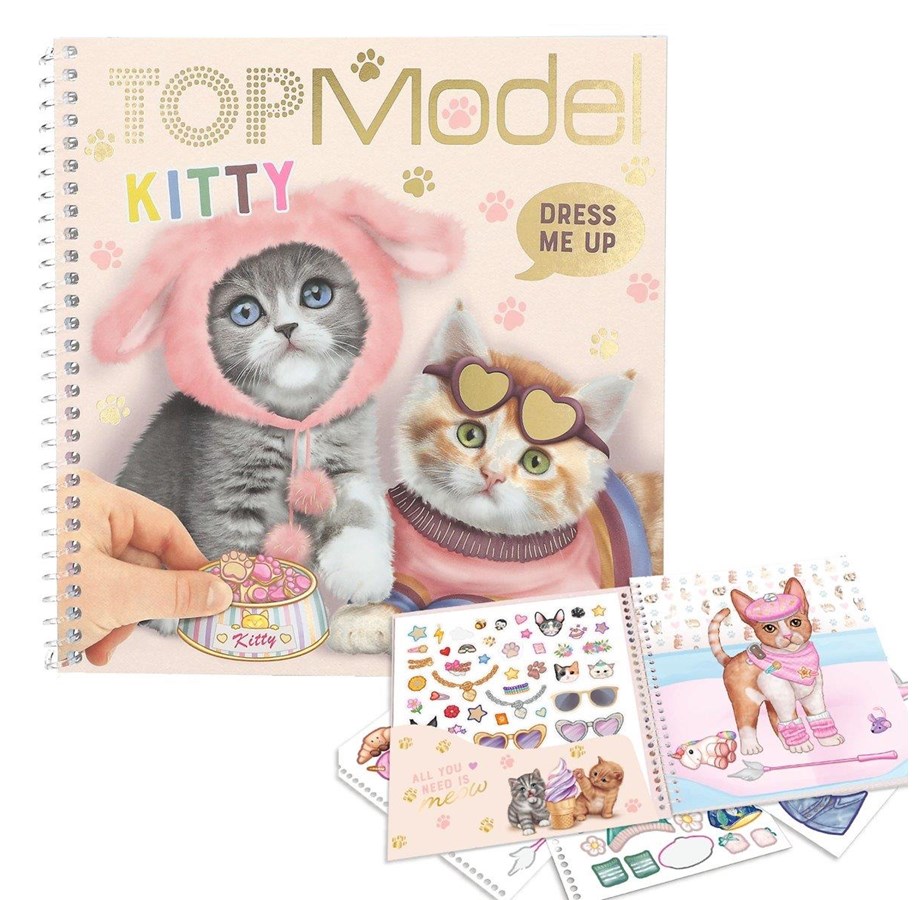 Kreativ-Spiele - Topmodel Dress Me Up Stickerbook - 0412965