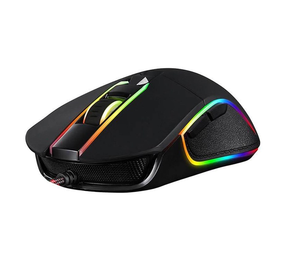 Maus - Motospeed V30 Wired Gaming Mouse Black - Gaming Maus (Schwarz) - V30 black