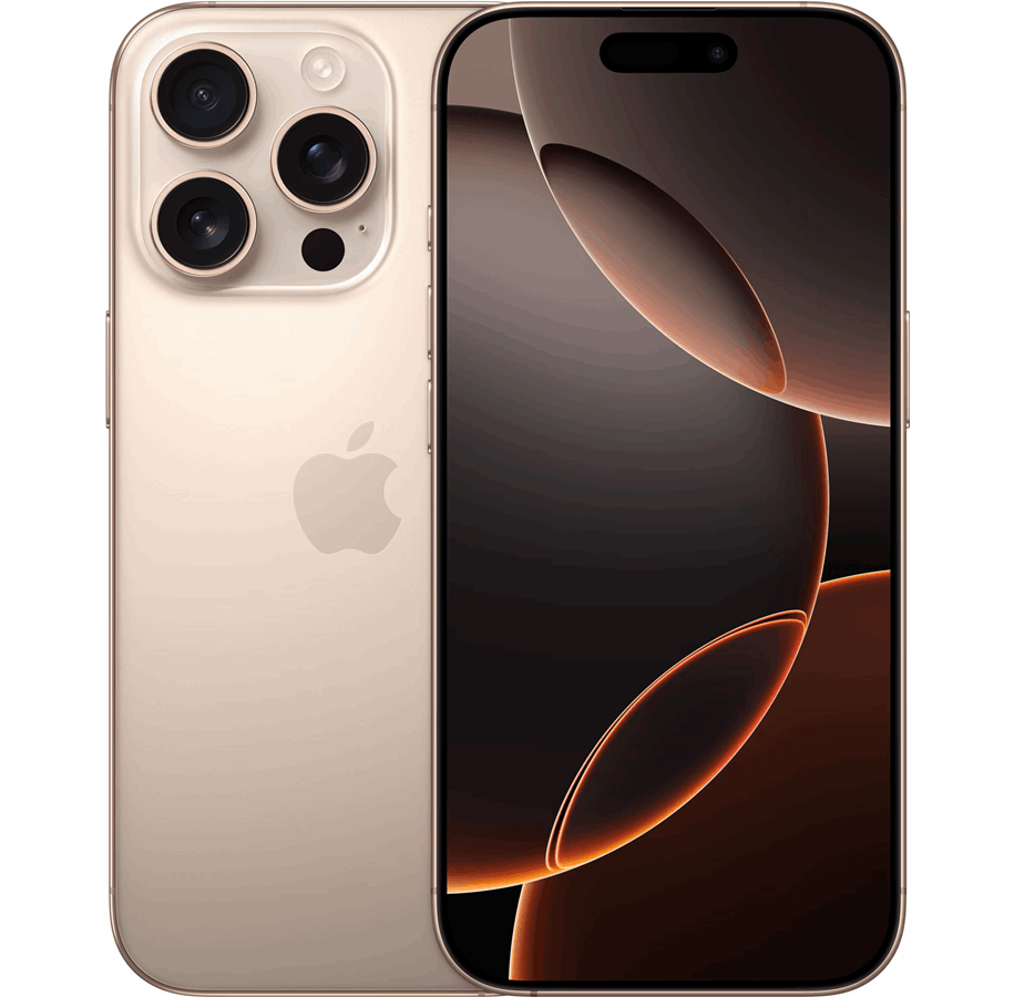 Handys & Smartphones - Apple iPhone 16 Pro 128GB - Desert Titanium - MYNF3QN/A