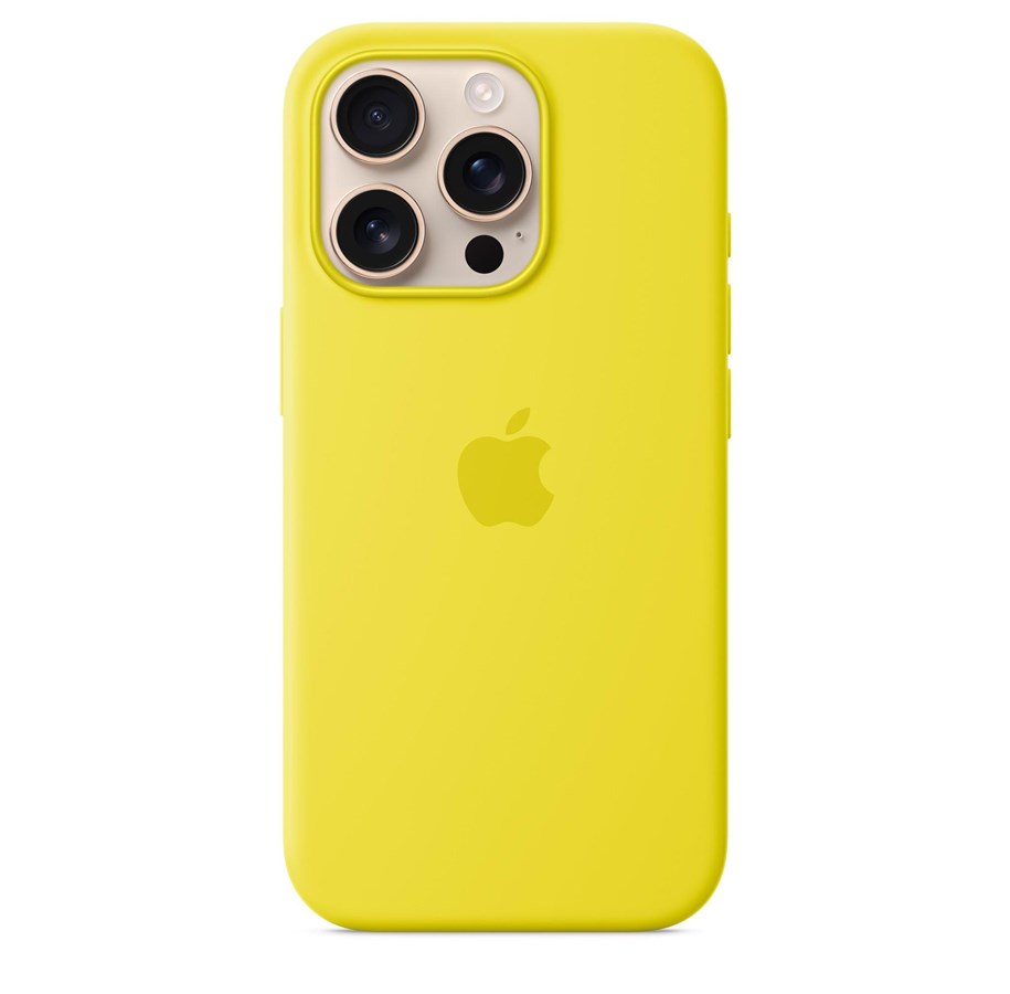 Handys - Cover & Cases - Apple iPhone 16 Pro Silicone Case with MagSafe - Star Fruit - MYYQ3ZM/A