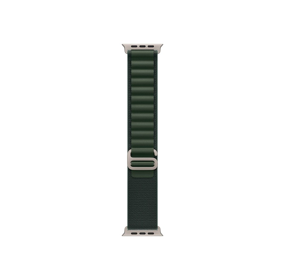 Smartwatch - Accessories - Apple 49mm Dark Green Alpine Loop - Small - Titanium Finish - MXMU3ZM/A