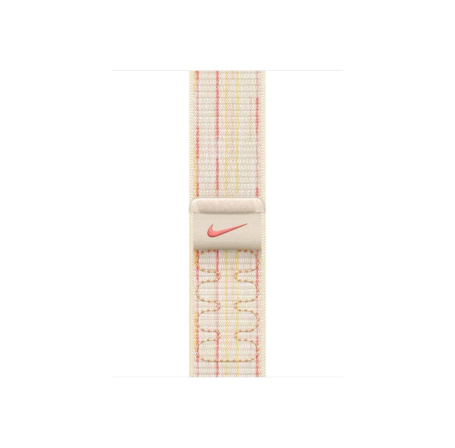 Smartwatch - Accessories - Apple 42mm Starlight/Pink Nike Sport Loop - MYJC3ZM/A