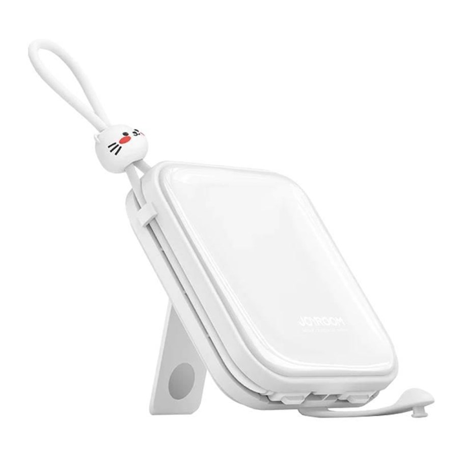Powerbank (Akku) - Joyroom Powerbank JR-L009 Cutie 10000mAh 12W (white) - 10000 mAh - JR-L009 White