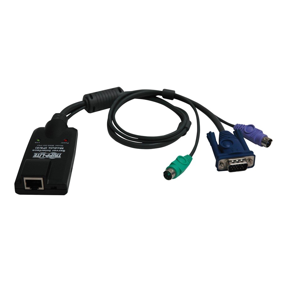 Repeater, boosters, bridges & Transceiver - Tripp Lite PS2 Server Interface Module for B064- Series KVM Switches - KVM extender - B055-001-PS2