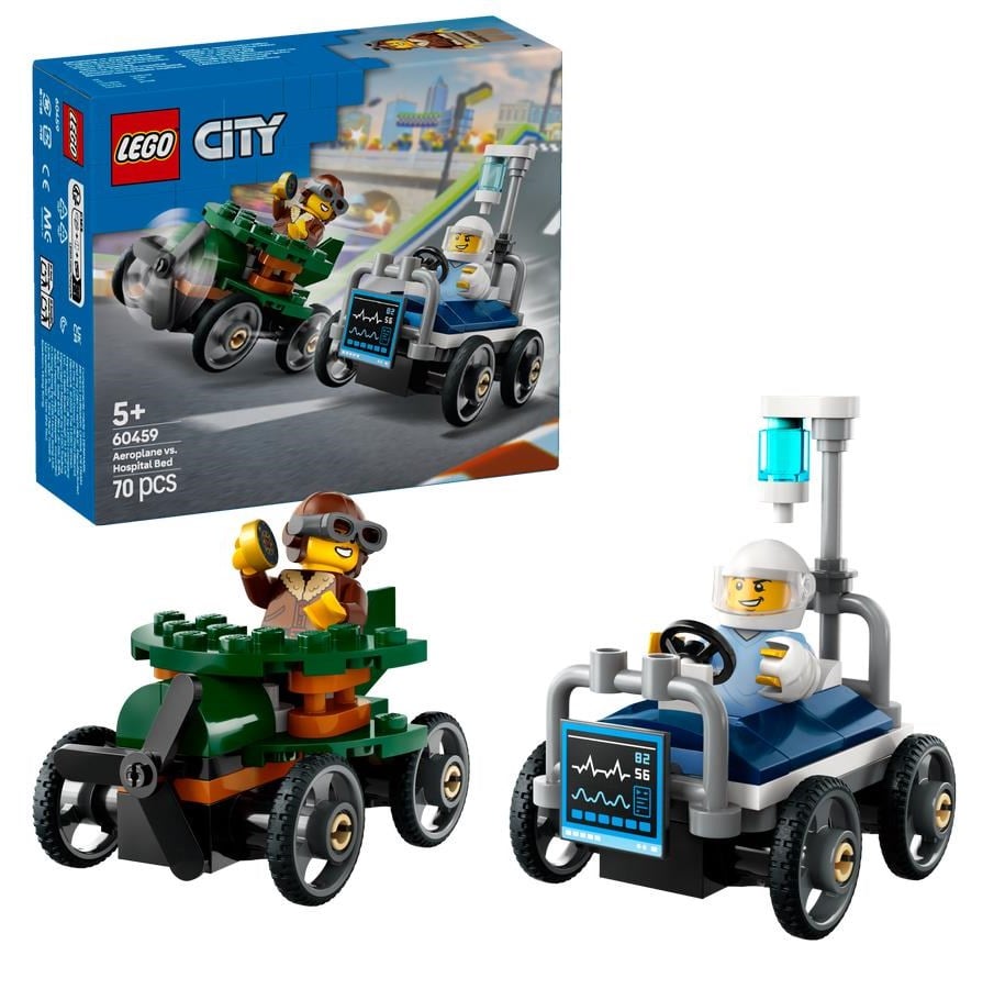 LEGO®  - LEGO City 60459 Flugzeug vs. Krankenhausbett - 60459