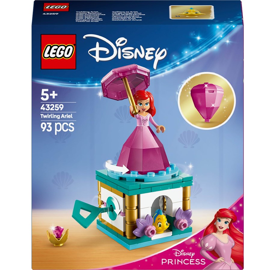 LEGO®  - LEGO Disney 43259 Arielle Spieluhr - 43259