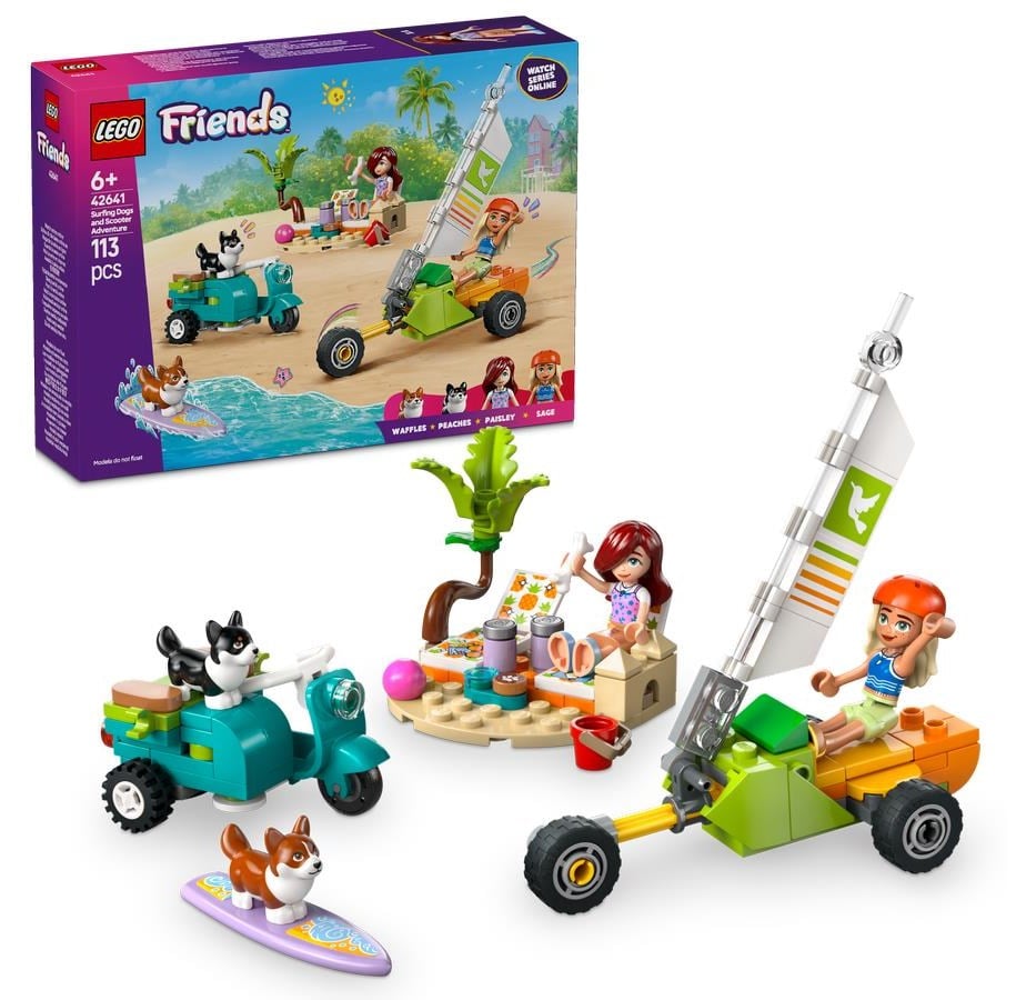 LEGO®  - LEGO Friends 42641 Strandabenteuer mit Hunden - 42641
