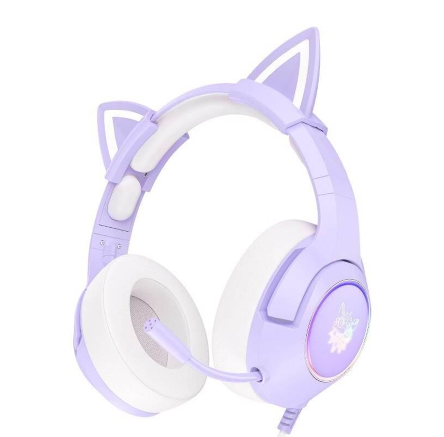 Kopfhörer/Headsets - ONIKUMA K9 Gaming Headphones (Purple) - K9 Purple