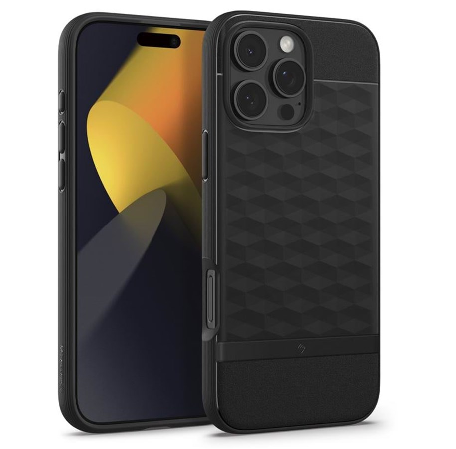 Handys - Cover & Cases - Spigen Caseology Parallax MagSafe matte black - iPhone 16 Pro Max - ACS08039