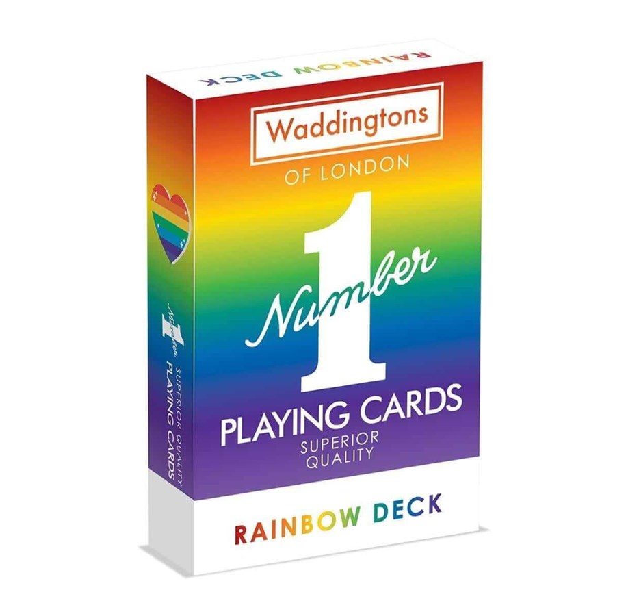 Brettspiele - Winning Moves Rainbow - Playing Cards (EN) - 5036905041034