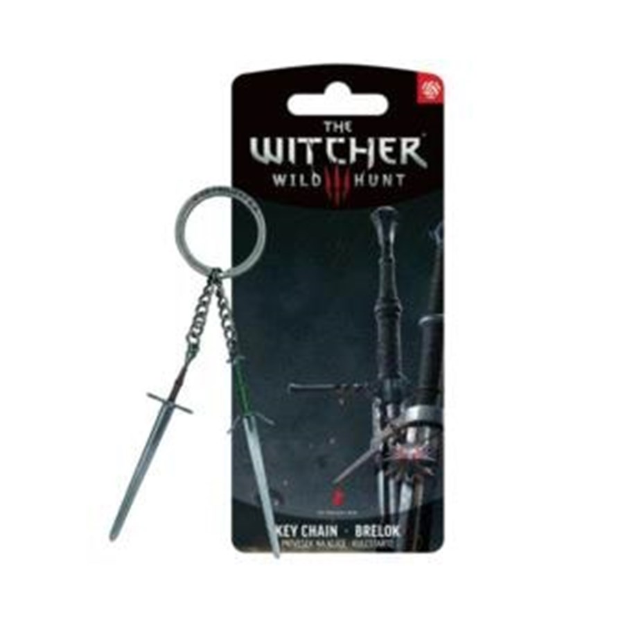 Merchandise - Good Loot - The Witcher 3 Geralt Two Swords Keychain - Schlüsselanhänger - 5908305243311