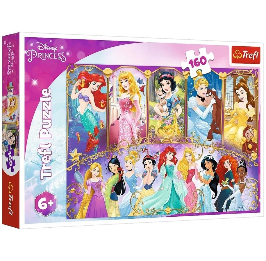 Puzzle - Trefl Puzzle - Princess - Princesses portraits (160 pieces) 2D Puzzles - TFL15407