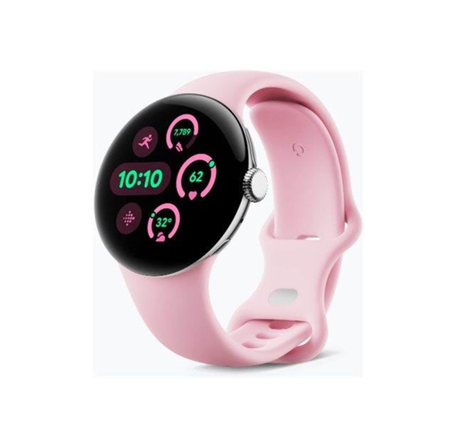 Smartwatches, Pulsuhren, Sportuhren & Schrittzähler - Google Pixel Watch 3 (41mm) WiFi - Rose Quartz - GA05756-DE