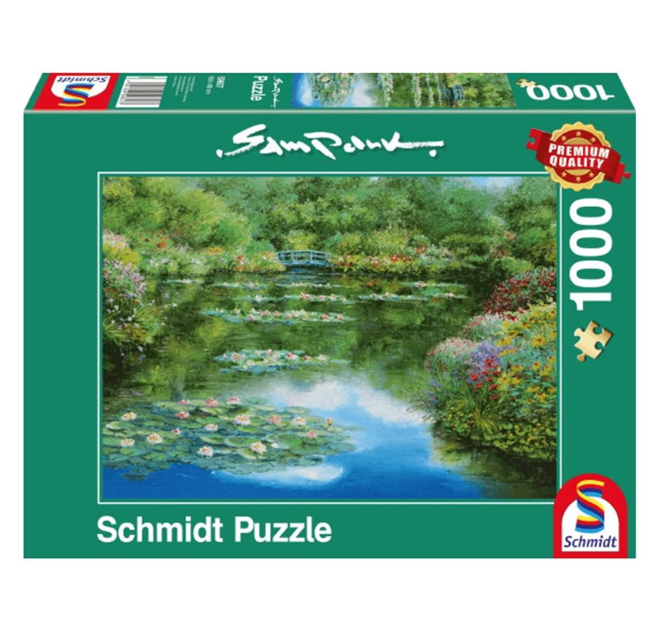 Puzzle - Schmidt Puzzle - Sam Park: Water Lily Pond (1000 pieces) 2D Puzzles - SCH9657