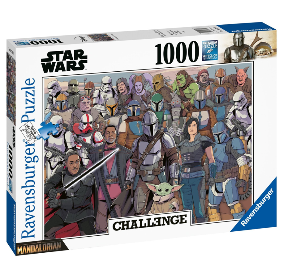 Puzzle - Ravensburger Star Wars Baby Yoda (1000) 2D Puzzles - PEG6770