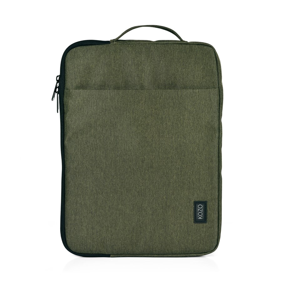 Taschen - KOZO Laptop Sleeve with Handle Olive - 321513