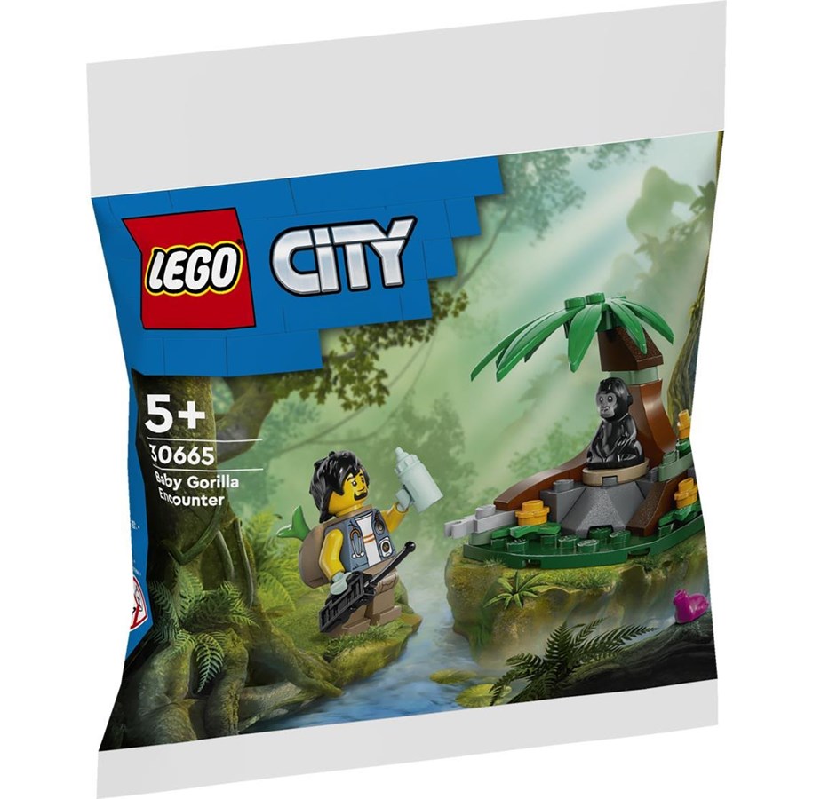 LEGO®  - LEGO City 30665 Dschungelforscher mit Baby-Gorilla - 30665