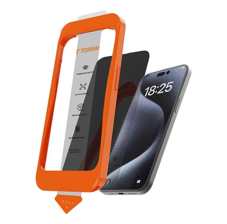 Handys - Schutzfolie - Torras Install Master tempered glass for iPhone 16 ProMax - X00FX1552